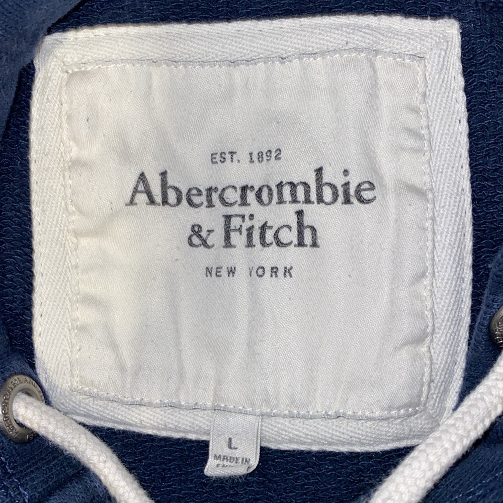 Abercrombie & Fitch Crop Hoodie Size Large - Picture 7 of 8